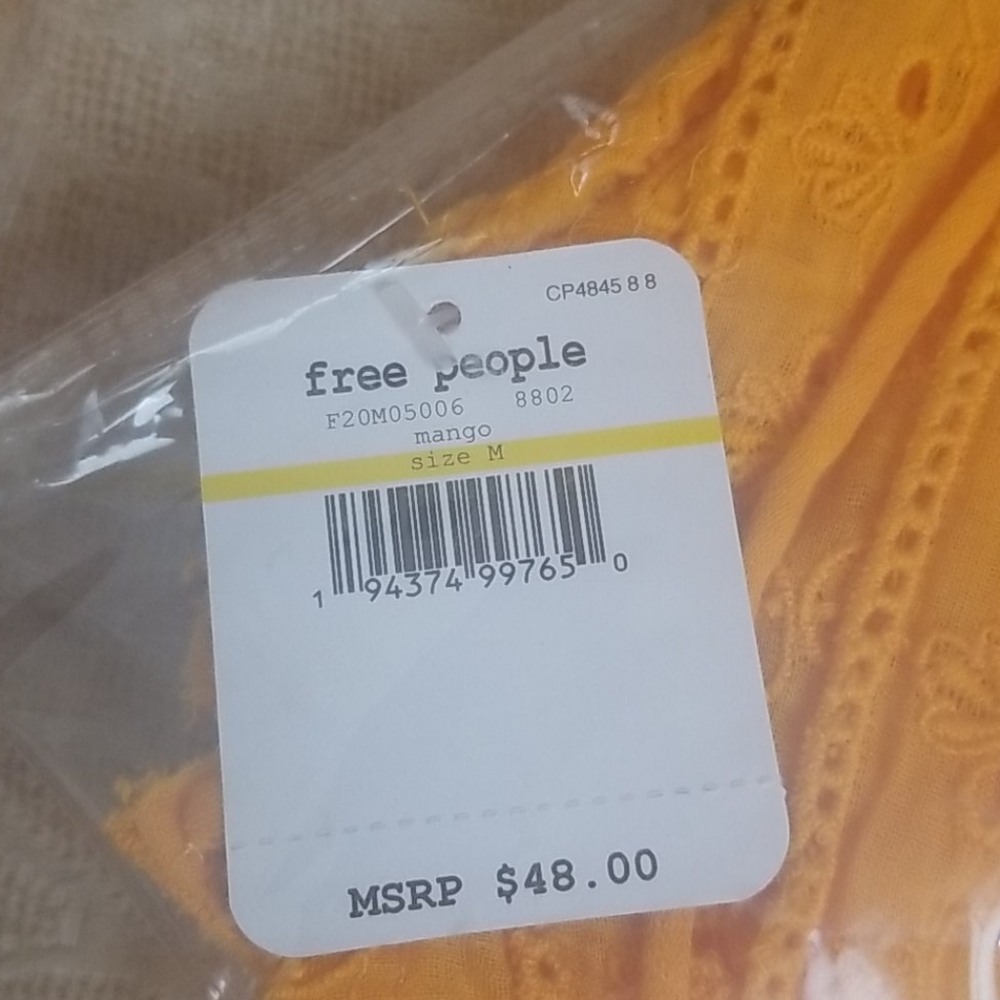 NWT Carina Bralette Sizes M and L-Color Mango - Picture 8 of 10